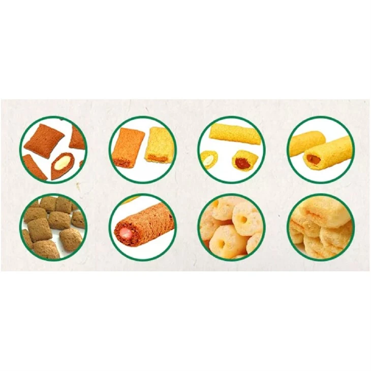 Production Of Puffed Food Extruder Production Line Industrial Equipment